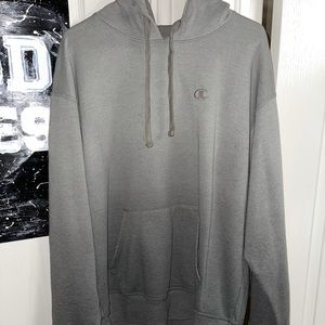 Green champion hoodie